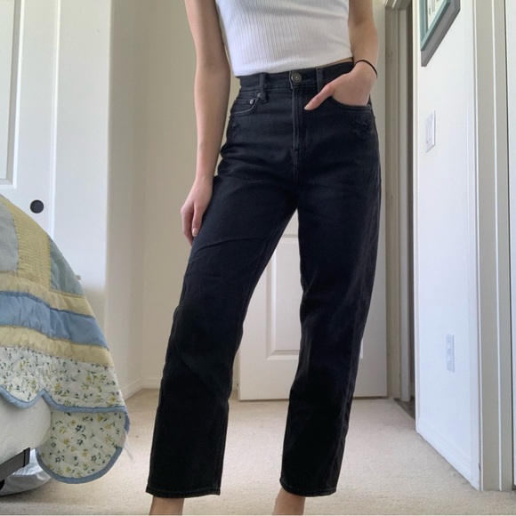 American Eagle high rise straight leg jeans - Picture 7 of 7